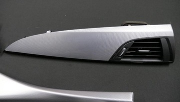 BMW F20 F21 F22 DEKORY LISTWY OZDOBNE DESKI DRZWI ALU HEXAGON KOMPLET