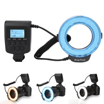 Przenośny zestaw pierścieni 48 LED Flash Light
