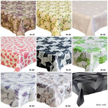 СКАТЕРТЬ СТОЙКАЯ К ПЯТЯНИЯМ 120x220 ПОЛИРОВКА РАЗНЫЕ УЗОРЫ НЕТ.