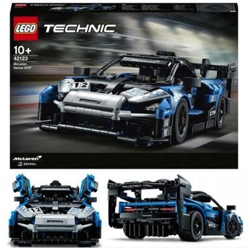 LEGO TECHNIC MCLAREN SENNA GTR 42123 PREZENT