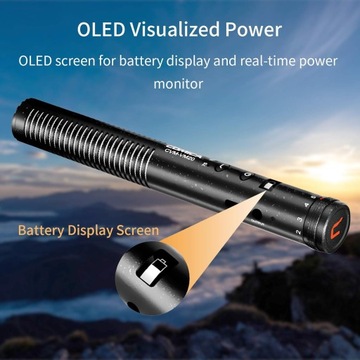 КОНДЕНСАТОРНЫЙ МИКРОФОН COMICA CVM-VM20 300 мАч OLED LCD ANTI-SHOCK PRO