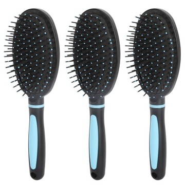 3 шт. Расческа с насадкой овальная.