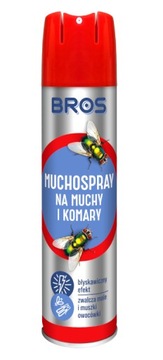 BROS Muchospray spray na muchy owady 400 ml
