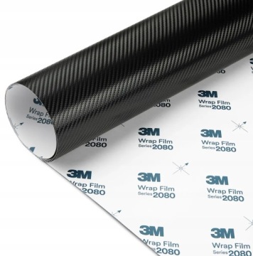 3M Fólie na změnu barvy 2080-CFS12 Carbon Fiber Black 100X30CM