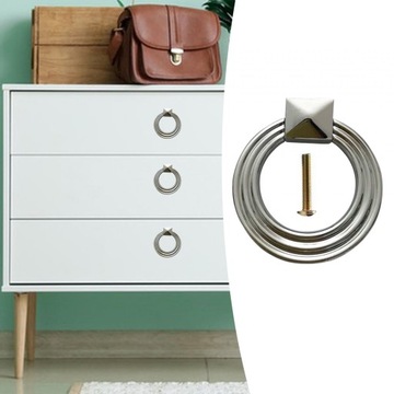 Ручка ящика с кольцом для шкафа Ручка ящика с нижним кольцом Мебельная ручка Argent