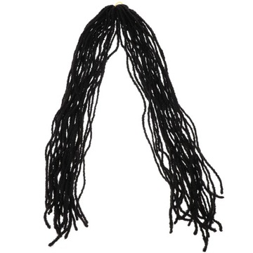 WŁOSY DREADLOCKI OPASKA PERUKA NATURALNA PERUKA