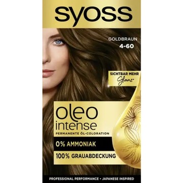 SYOSS Oleo farba złoty brąz 4-60