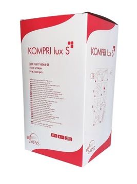KOMPRESY GAZOWE JAŁOWE GAZIKI 10 x 10 cm 150 szt