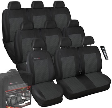 POKROWCE SZYTE na MIARĘ do RENAULT TRAFIC II 01-14