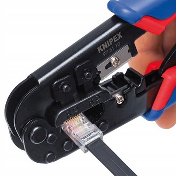Инструмент для обжима RJ11 RJ12 RJ45 Knipex 97 51 10