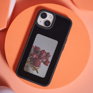 Чехол для iPhone 13/14, 4-цветный чехол с электронными чернилами, чехол для телефона своими руками со смарт-дисплеем