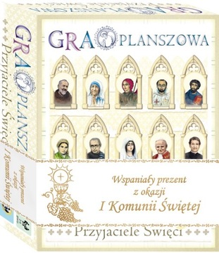 Przyjaciele Święci gra planszowa Prezent Komunijny