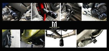 YAMAHA XJ6 2009-2016 - АВАРИЙНЫЕ НАКЛАДКИ ТВЕРДЫЕ СЛАЙДЕРЫ