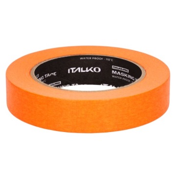 ITALKO TAŚMA MASKUJĄCA 110°C LAKIERNICZA WODOODPORNA 24mm x 45m