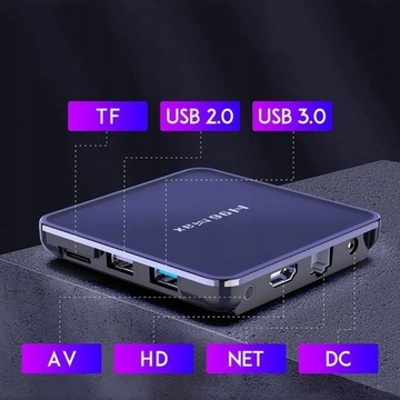 SMART BOX TV 4K ANDROID 12 WIFI BT ТВ АДАПТЕР 128G