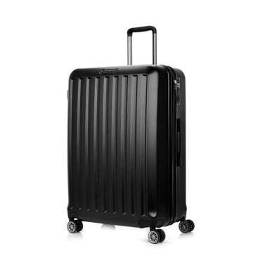 Duża Walizka SwissBags Cosmos 75cm Czarna