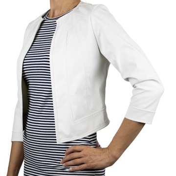 Bolerko Marynarka Żakiet Narzutka eko skóra r. 5XL