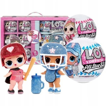 КУКЛА LOL SURPRISE ALL STAR BBS SPORTS PINK BALL