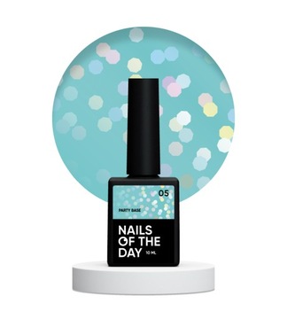 Baza hybrydowa NAILSOFTHEDAY Party base 05 10 ml