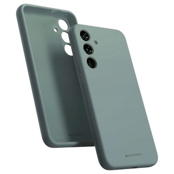 Etui do Galaxy A55 Mercury Silicone case cover obudowa + mikrofibra