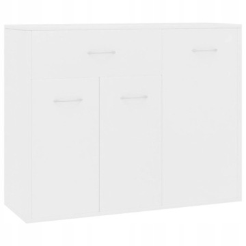 Комод VidaXL 88 x 30 x 70 см біла матова (після повернення)