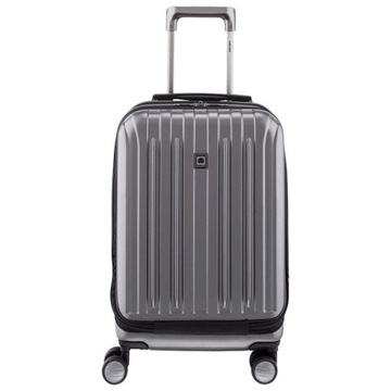 Walizka podróżna mała kabinowa grafitowa - Delsey TITANIUM 55 cm