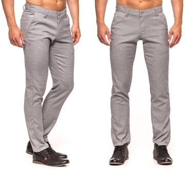 SPODNIE MĘSKIE CHINOSY VANKEL JEANS 119 - 88cm/L32