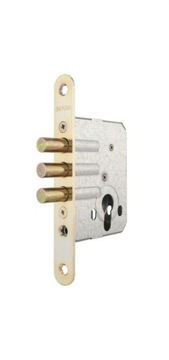 Замок ZW 550, штифты C СЕРТИФИКАТ GERDA, серебристый + КРЮЧОК