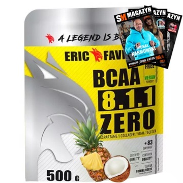 ERIC FAVRE BCAA 8.1.1 НОЛЬ 500G AMINOKWASY LEUCYNA