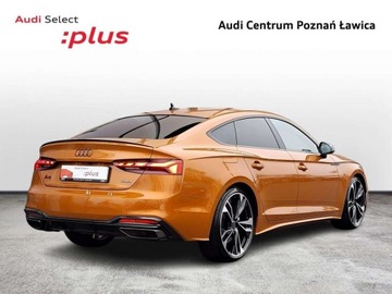 Audi A5 F5 Coupe Facelifting 2.0 45 TFSI 265KM 2023 Audi A5 Sportback 45 TFSI mHEV Quattro S Line KameraCofaniaSmartInterFaceM, zdjęcie 1