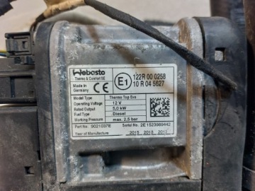 КОМПЛЕКТ WEBASTO THERMO TOP EVO DIESEL 9021037