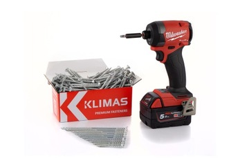 Саморезы для выравнивания обрешетки 6x120 мм 100 шт. Проставки TORX Klimas WKSS.