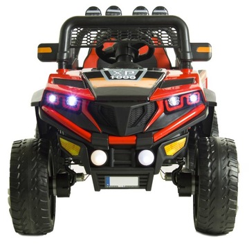 Автомобиль на аккумуляторе Jeep Buggy Leather+Eva+Pilot 4x4