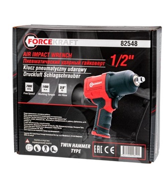 ПНЕВМАТИЧЕСКИЙ УДАРНЫЙ КЛЮЧ 1/2