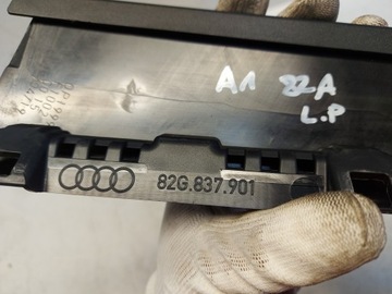 AUDI A1 82A LIŠTA DVEŘE PŘEDNÍ LEVÝ 82G837901
