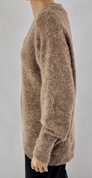 H&M sweter alpaka wełna 34 XS