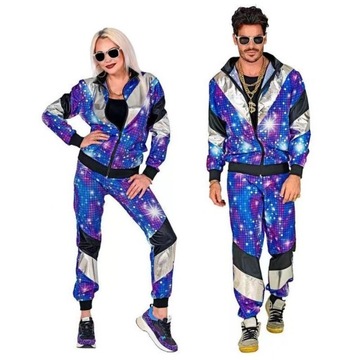 STRÓJ DRES LATA 80 CZARNY DRESY DISCO