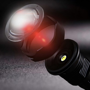 МОЩНЫЙ ТАКТИЧЕСКИЙ СВЕТОДИОДНЫЙ ФОНАРЬ XHP90 ZOOM SURVIVAL CREE НА БАТАРЕЙКАХ