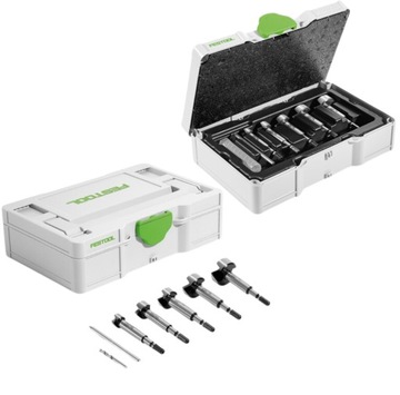 Zestaw wierteł Forstner w systainerze SYS3 S Nowość FESTOOL 578110