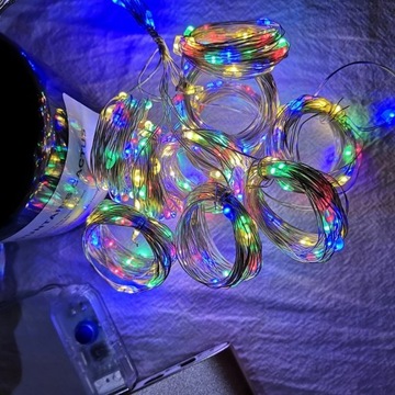 KURTYNA ŚWIETLNA SERCA WISZĄCE LED DEKORACJA 1007