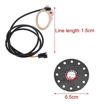 Датчик помощи педали мощности велосипеда, велосипедный скутер, 12 магнитных электронных велосипедов