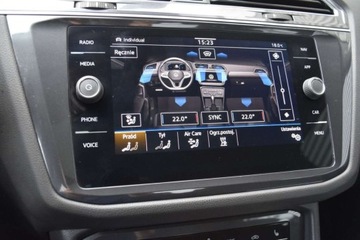 Volkswagen Tiguan II SUV Facelifting 2.0 TDI 200KM 2021 Volkswagen Tiguan TDI 200KM Allspace DSG 4x4 Elegance LEDMatrix Hak Panora, zdjęcie 20