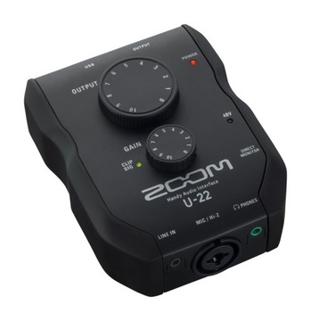 ZOOM U-22 INTERFEJS AUDIO