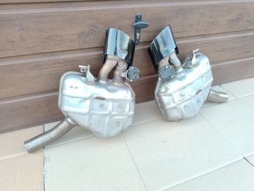 AUDI RS4 RS5 B9 8W0 ЛЕВЫЙ НАКОНЕЧНИК ВЫХЛОПА, Глушитель, ВЫХЛОПНАЯ НАКЛАДКА ЗАДНЕГО БАМПЕРА