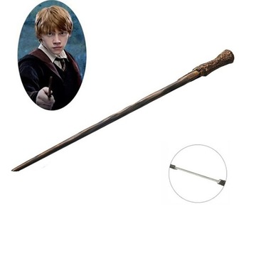 MAGICZKA RÓŻDŻKA RON WEASLEY HARRY POTTER METALOWY RDZEŃ NOWOŚĆ