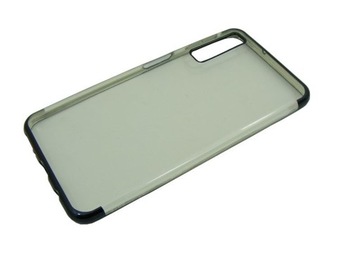 Etui BUMPER GLOSY TPU do Samsung A7 2018 cza+SZKŁO