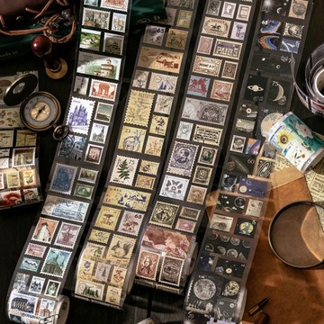 NAKLEJKI DO DZIENNIKA PLANERA SCRAPBOOKING ZNACZKI