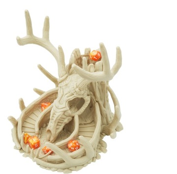 Башня для игры в кости с черепом лося - Stratation Design Elk's Spirit Dice Tower