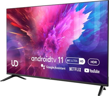 UD TV 55 ДЮЙМОВ LED 4K UHD ANDROID SMART TV DVB T T2 HEVC THIN