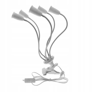 ДЕРЖАТЕЛЬ ЛАМПЫ ДЕРЖАТЕЛЬ ЛАМПОЧКИ 5xE27 + ЗАЖИМ